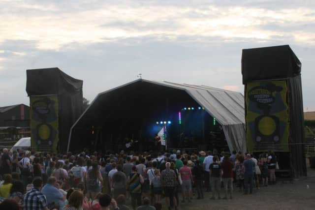 The festival's main stage