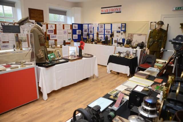 Hayfield's WW1 centenary exhibition has a tremendous variety of exhibits