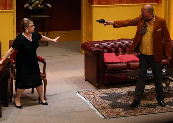 Sue Earnshaw and Adrian Lloyd-James in Fatal Encounter at Nottingham's Theatre Royal