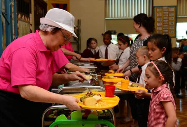 2 Aug 2014.....Feature on  school dinners at St Nicholas Primary School after it received mew kitchen equipment as part of the universal free school meals programme.Picture Scott Merrylees SM1004/83c