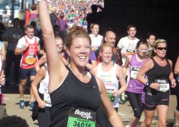Prudence Gooch in The Great North Run