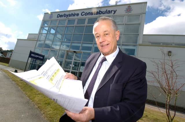 Police and Crime Commissioner for Derbyshire Alan Charles