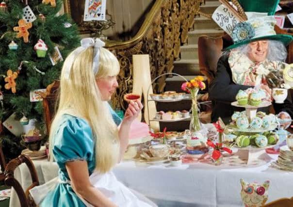 Alice themed Christmas at Chatsworth