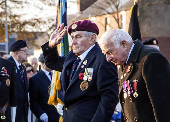 Chesterfield Remembrance Paade and Wreath laying 2014