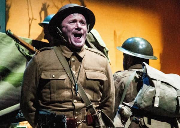 Steven Arnold in The Accrington Pals. Photo by Frazer Ashford
