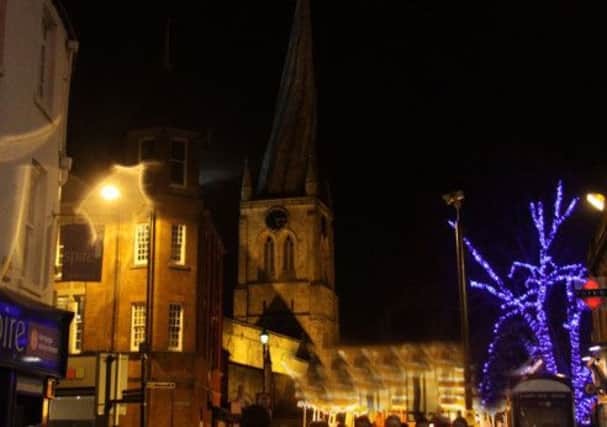 Chesterfield Christmas Lights Switch On.