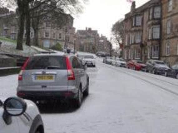 Buxton - a winter wonderland. Picture by Kathryn Roberts.