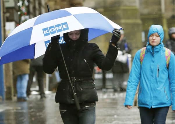 The cold and wet weather has already arrived. Pic: Danny Lawson/PA Wire.