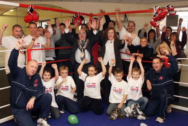 OzBox has been a success throughout the county. Pictured are children taking part in the scheme in 2009.