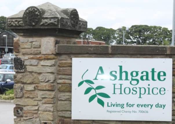 Chesterfield-based Ashgate Hospice.