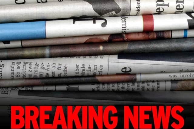 Breaking news...