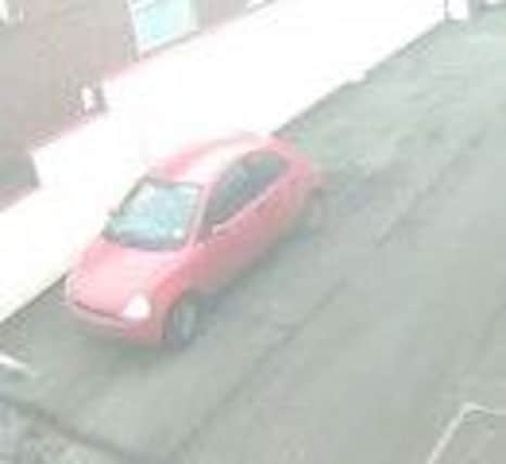 Derbyshire police have released an image of a car that they would like to trace the driver of.