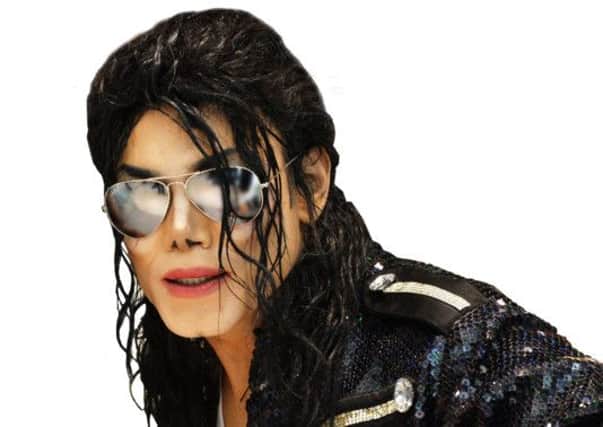 Navi in King of Pop show at Buxton Opera House on March 27