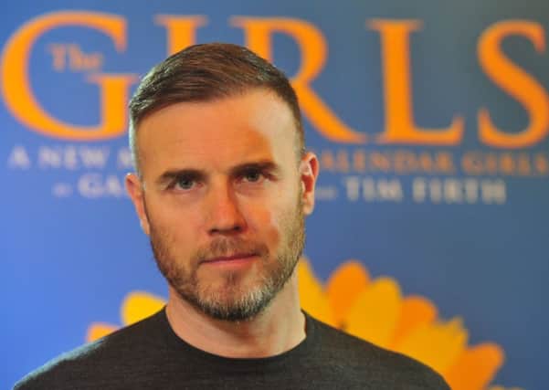 Gary Barlow announces the release of The Girls musical.  Picture by Tony Johnson