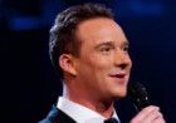 Russell Watson performs at Winding Wheel, Chesterfield, on May 15