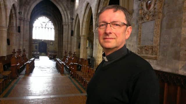 Cano David Truby, of Wirksworth, is appalled after thieves stole silverware from his church