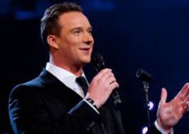 Russell Watson performs at Winding Wheel, Chesterfield, on May 15