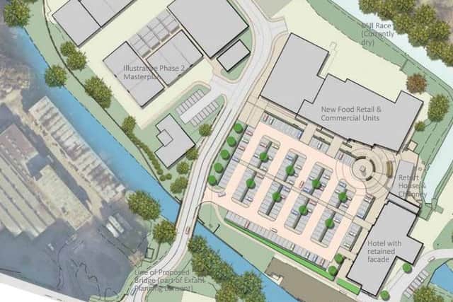 Proposed plans for the new Riverside Business Park