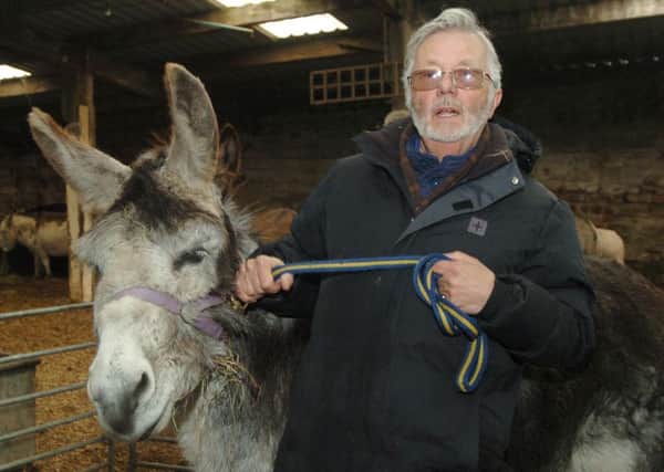 John Stirling, who ran the Freshfields Donkey Sanctuary.