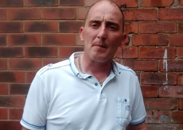 Shirebrook dad Colin Bown who was stabbed in a park near his home.