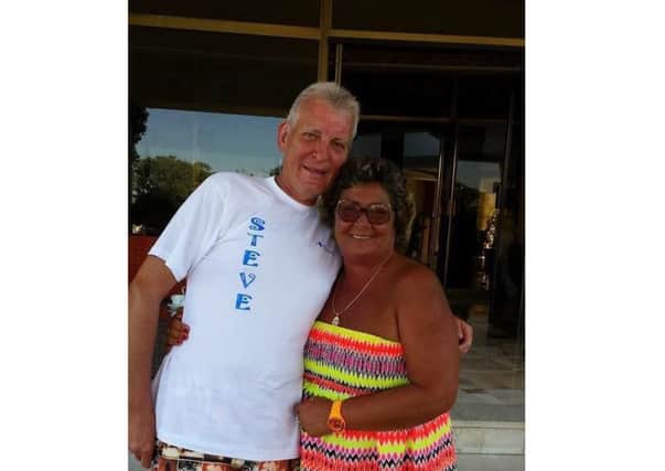Steven and Brenda Heathcote were at the neighbouring Riviera hotel when the incident took place
