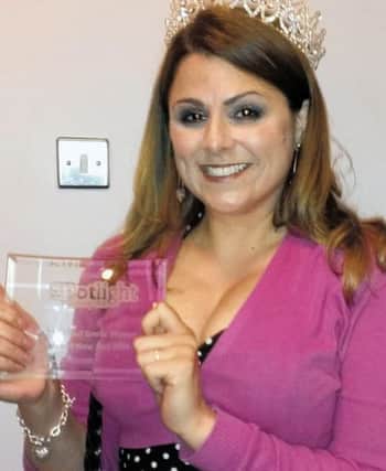 Gina Jenkinson, winner of Crooked Smile award in 2014