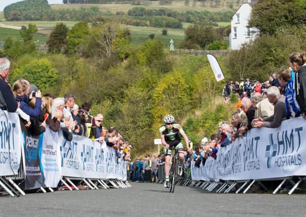 Monsall hill Climb 2014 - Kieran Simcox (Bike Box Alan/Whiston Velo) Pic By: James Williamson