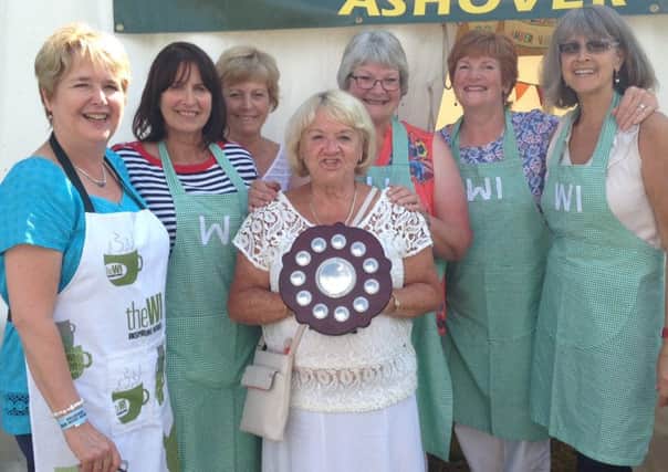 Amber Valley WI's success at Ashover Show.