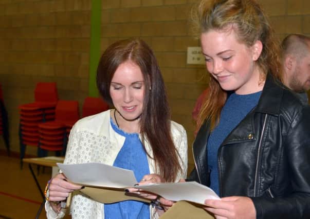 Highfield School A level - Jasmin Neighbour and Miasy Moseley compares results