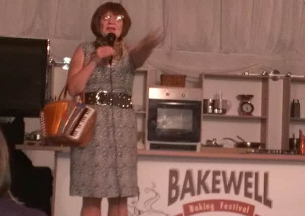 Barbara Nice at Bakewell Baking Festival