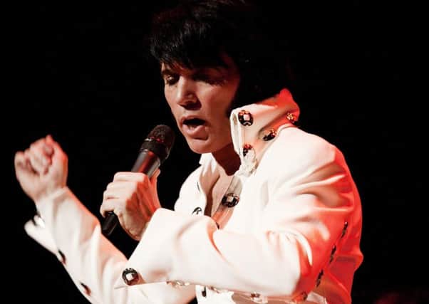 Lee Memphis King stars in One Night of Elvis at Buxton Opera House on September 20.