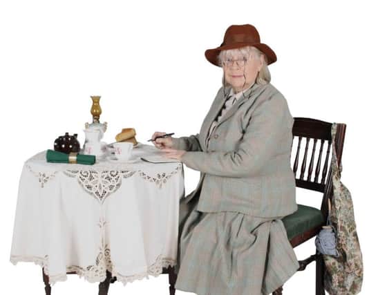 Judy Cornwell plays Miss Marple in A Murder Is Announced at Chesterfield's Pomegranate Theatre from September 7-12, 2015