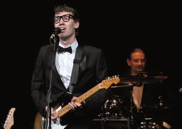 Buddy Holly and the Cricketers play at Buxton Opera House on October 9, 2015