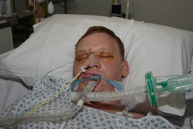 John Wrigley was assaulted in Glossop town centre on Saturday night and police are appealing for witnesses.