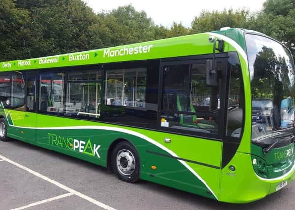 Over half a million pounds has been invested in new buses for the areas Transpeak bus service.