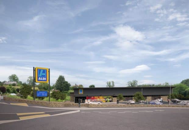Designs for a new Aldi store in Bakewell