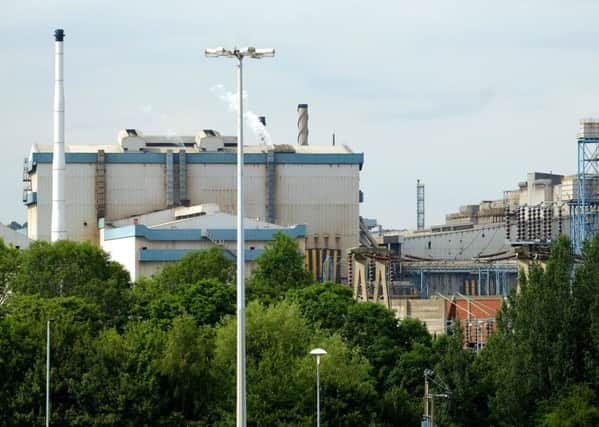 Tata Steels Thrybergh site in Rotherham.