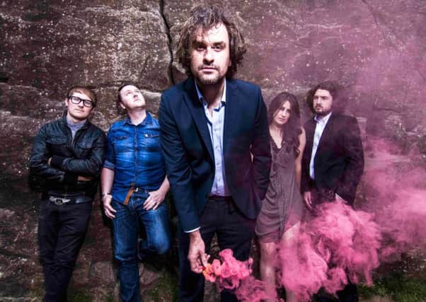 Reverend and the Makers are, from left, Ryan Jenkinson, Ed Cosens, Jon McClure, Laura McClure and Joe Carnall junior.