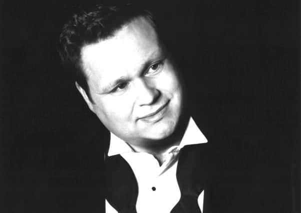 Paul Potts performs at Buxton Opera House on October 27