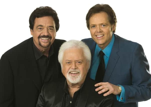 The Osmonds perform at the Winding Wheel, Chesterfield, on December 22.