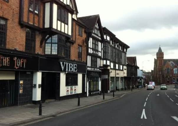 Vibe Bar, on Holywell Street, Chesterfield.