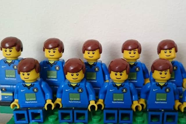 Gainsborough Trinity's plastic supporters - Jack Tinker's lego collection