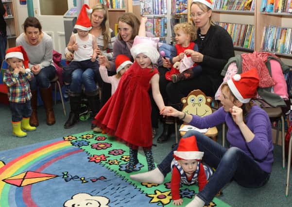 Wirksworth Library's singalong group christmas party,