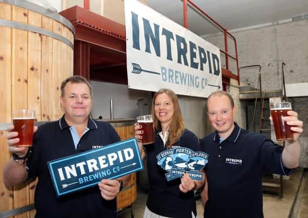 Intrepid Brewing directors Paul Towers, Rebecca McIntyre and Ben McIntyre are ready to go global.
