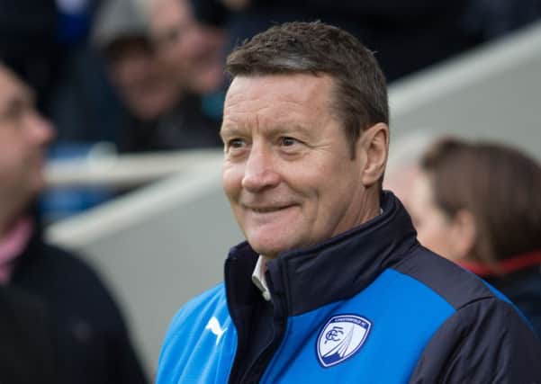 Chesterfield vs Coventry City - Danny Wilson - Pic By James Williamson