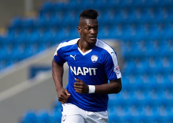 Chesterfield vs Barnsley - Armand Gnanduillet - Photo By James Williamson
