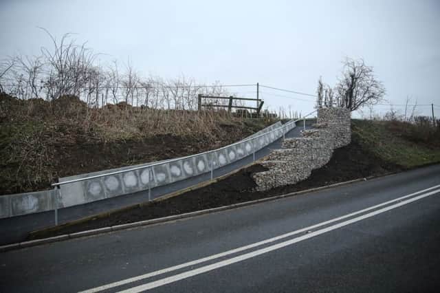 A path to 'nowhere' on the Cat and Fiddle Lane, West Hallam, Derbyshire