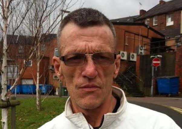 Pictured is Paul Taylor, of Station Road, Whittington Moor, Chesterfield, whose dog Taz has been spared from destruction by Chesterfield magistrates' court.