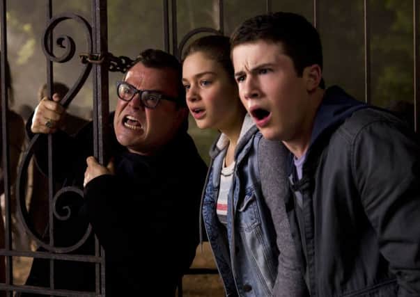 Odeya Rush, Dylan Minnette and Jack Black. Picture: PA Photo/Hopper Stone/Columbia