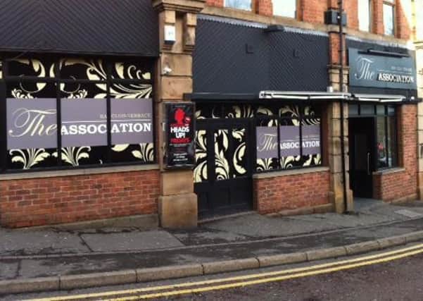 Pictured is the Association Bar, on Corporation Street, Chesterfield.